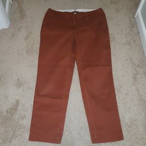 Lands' End Rust khaki pants